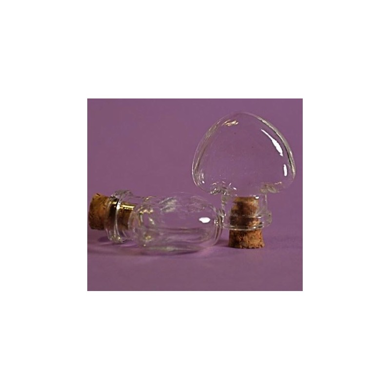 Mini flacone a cuore