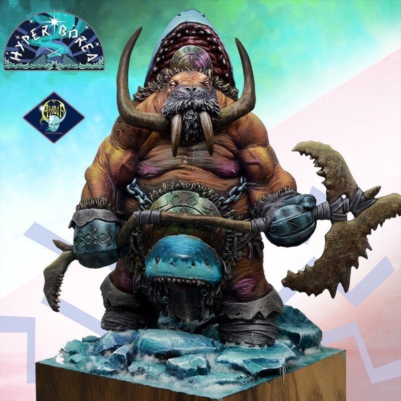 Fynnar - the Arctic Minotaur (80mm)