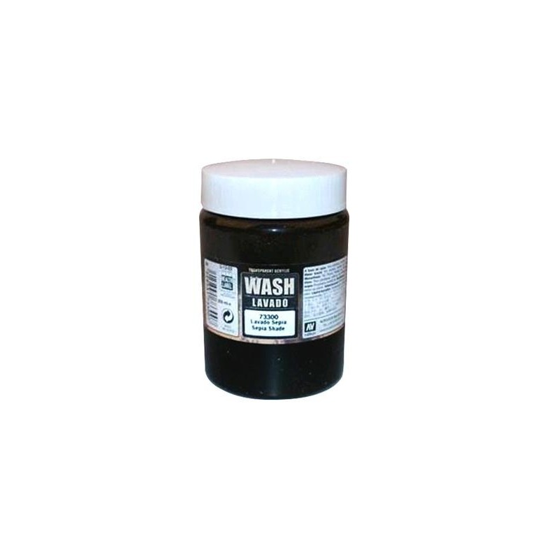 Sepia Wash - lavaggio - Formula immersione - Ombreggiatura Rapida 200 ml
