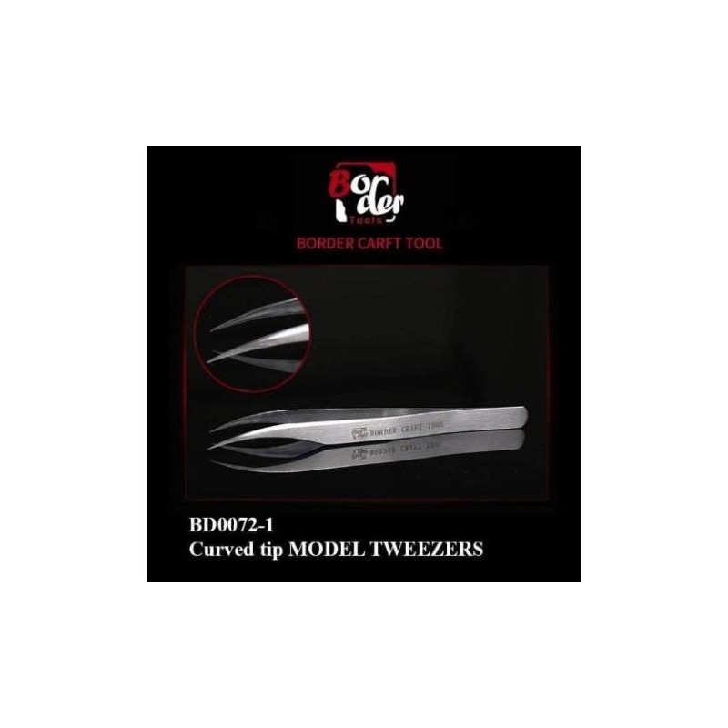PINZETTE da modellismo a Punta curva