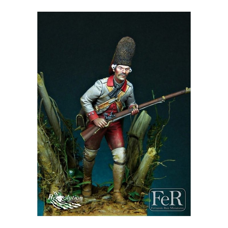 Spanish Grenadier Regimiento Zamora, Pensacola, 1781 (75mm)
