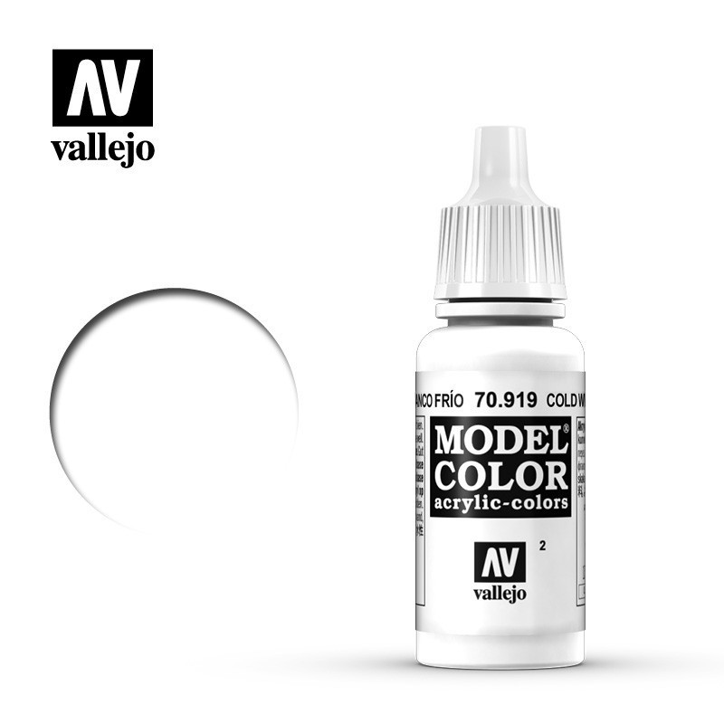 Model Color Matt 002 - Cold White 18 ml