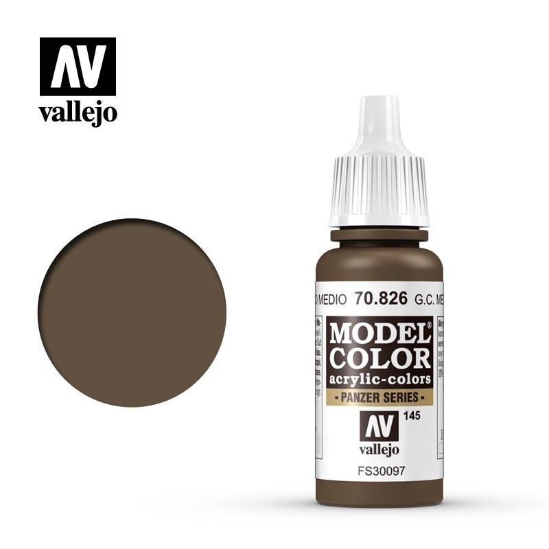 Model Color Matt 129 - Medium Brown 18 ml