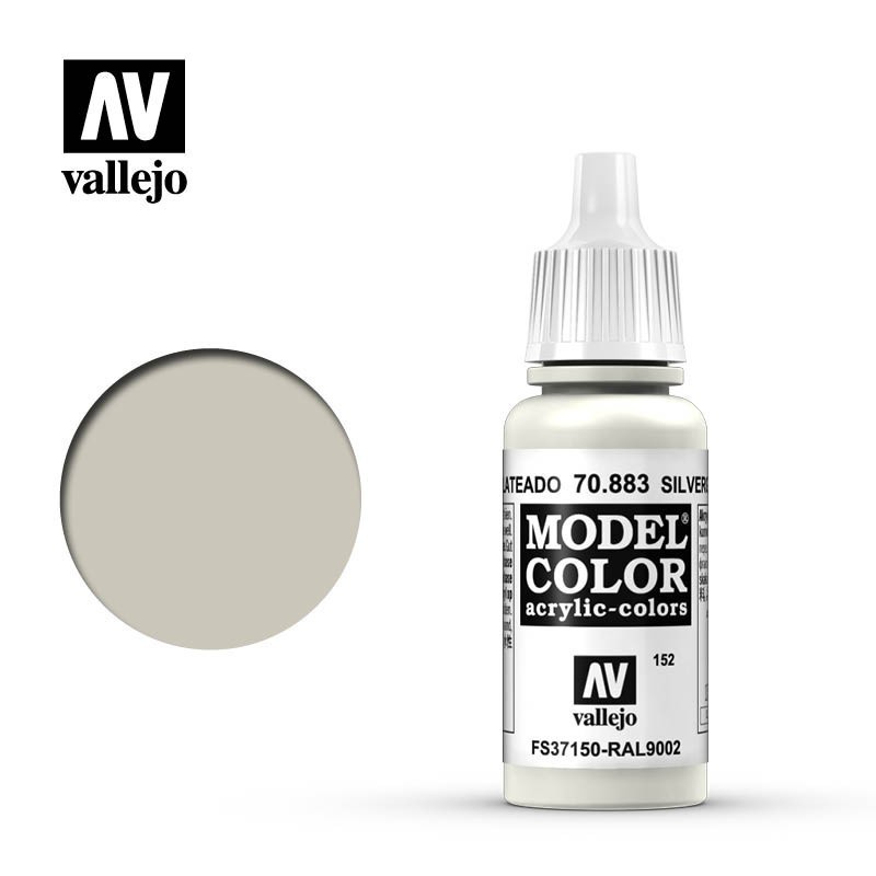 Model Color Matt 166 - Silver Grey 18 ml
