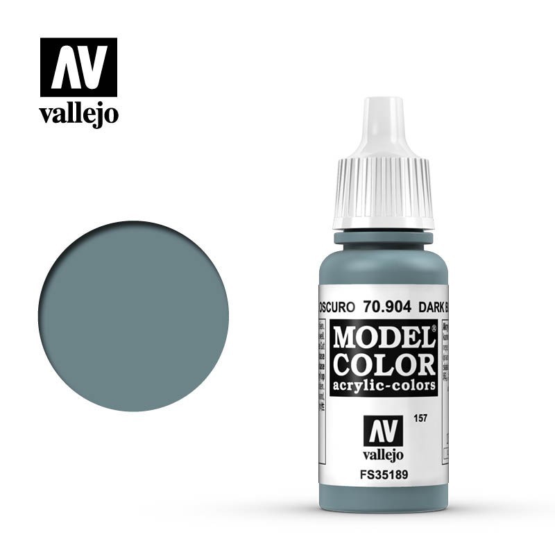MODEL Color Blue Grey - colore acrilico 17 ml