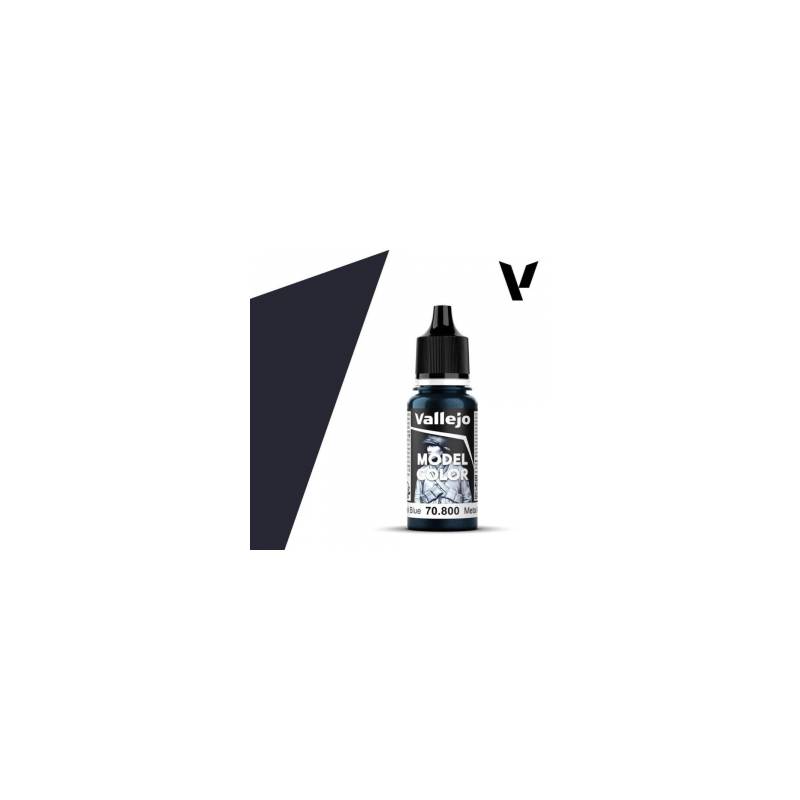Model Color Metallic 204 - Gunmetal Blue 18 ml