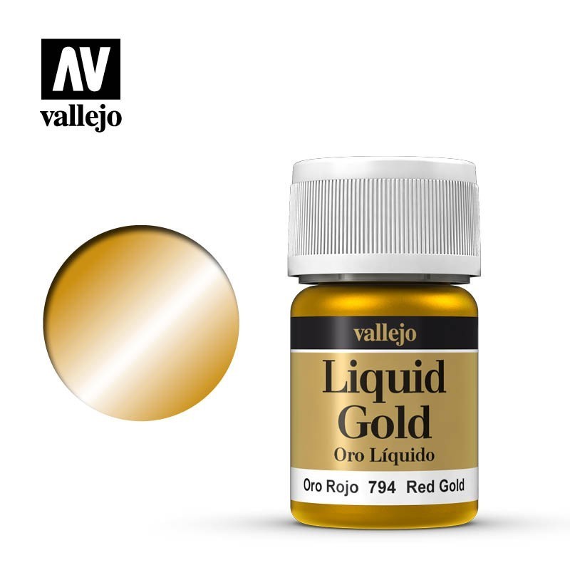 MODEL Color Red Gold - colore a base di alchool 35 ml
