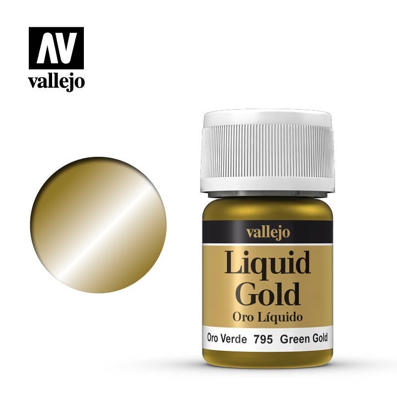 MODEL Color Green Gold - colore a base di alchool 35 ml