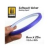 Nastro per mascheratura in velluto Softouch n.2 (6mm x 25M)