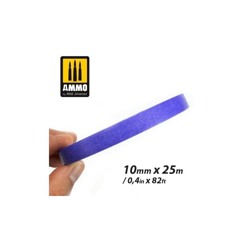 Nastro per mascheratura in velluto Softouch n.3 (10mm x 25M)