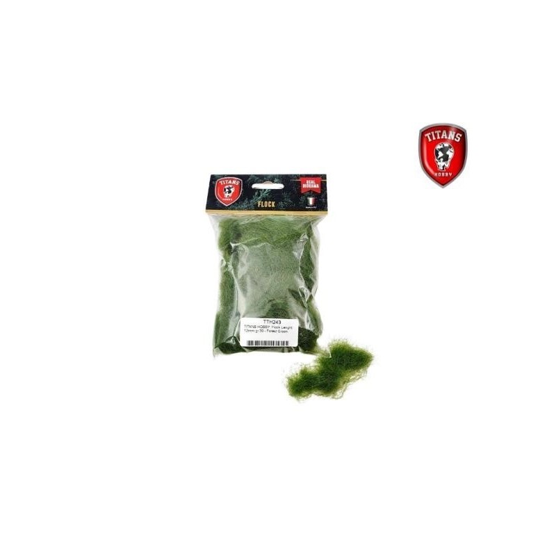 Erbetta altezza 12mm, gr.30 - Verde Foresta