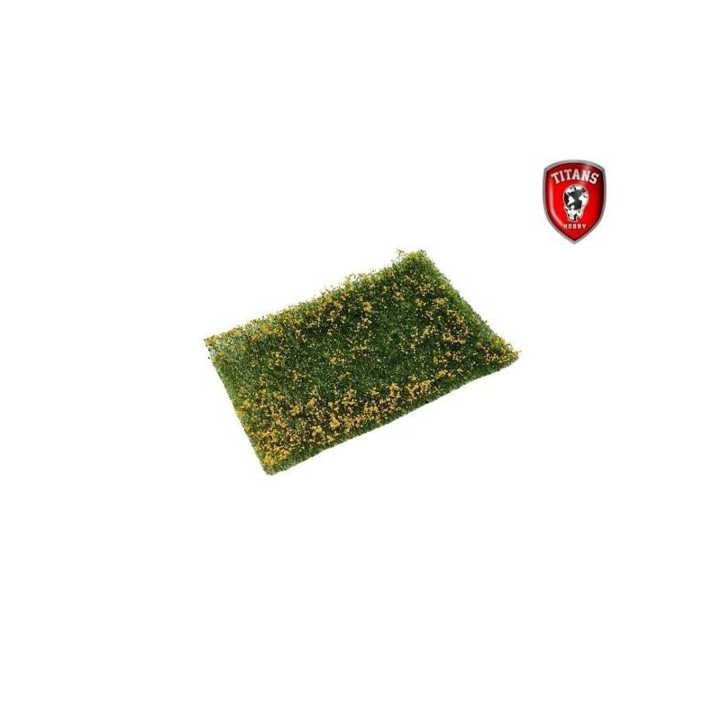 Prato fiorito cm.10x15 altezza 15mm - fiori Gialli