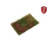 Prato fiorito cm.10x15 altezza 15mm - fiori Rossi