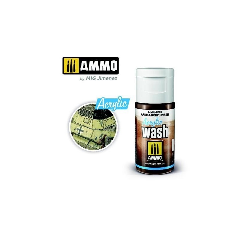 LAVAGGIO ACRILICO Afrika Korps Wash 15mL