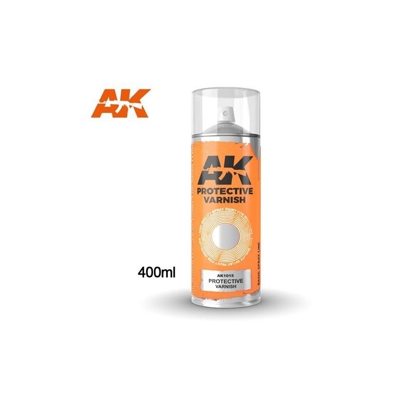 Protective Varnish - Spray 400ml (Includes 2 nozzles)