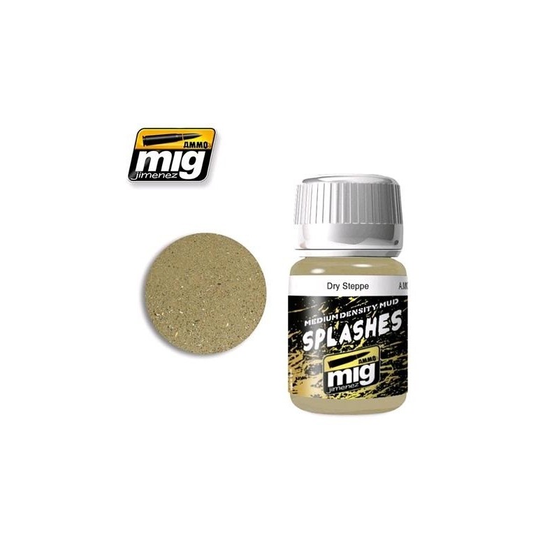 SPLASHES & MEDIUM DENSITY MUD - DRY STEPPE