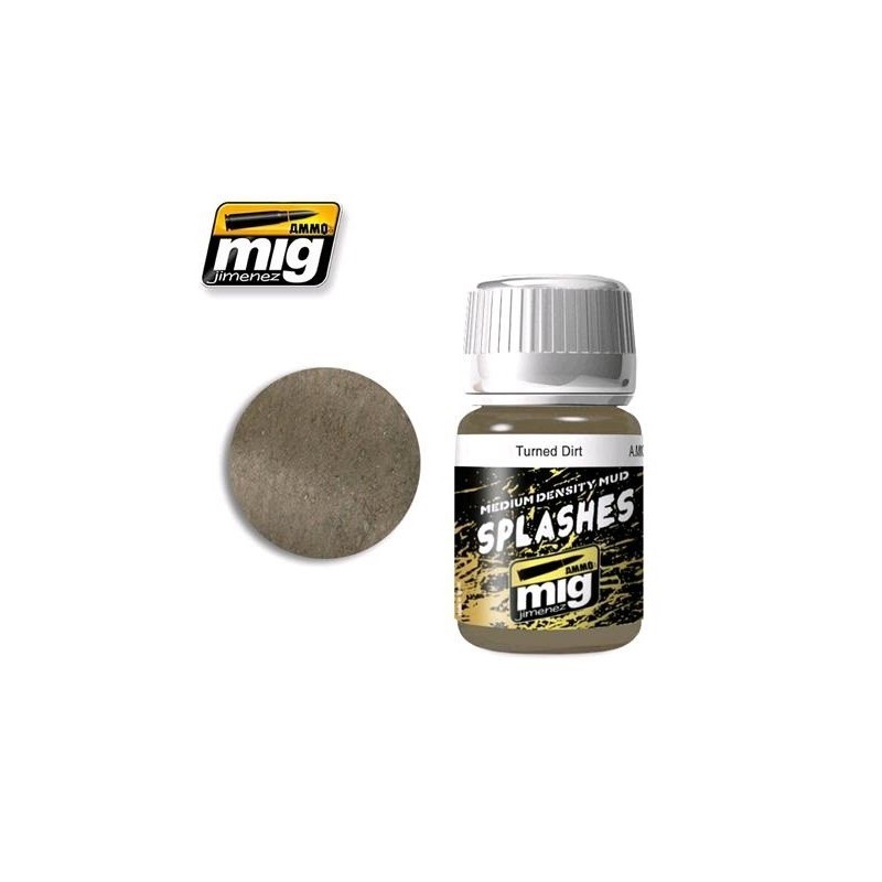 SPLASHES & MEDIUM DENSITY MUD - TURNED DIRT