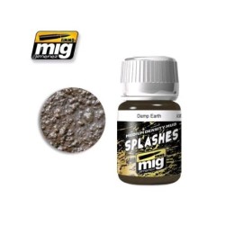 SPLASHES & MEDIUM DENSITY MUD - DAMP EARTH