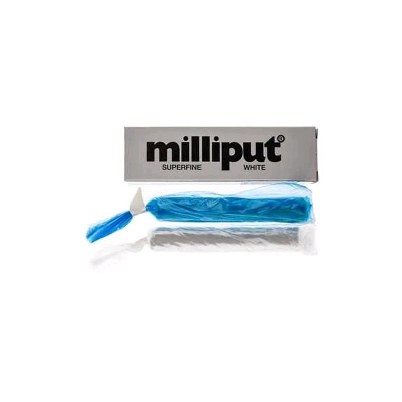 MILLIPUT: stucco epossidico bicomponente SUPERFINE WHITE 113gr.