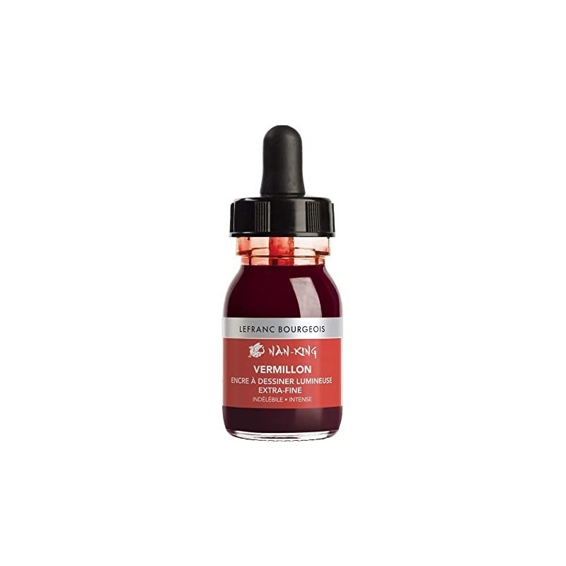 Vermilion Inchiostro 30 ml - Lefranc Bourgeois