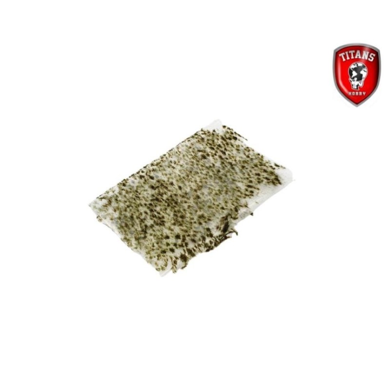 Ciuffi d'erba cm.15X20 - Erba Verde Scuro altezza 2mm.