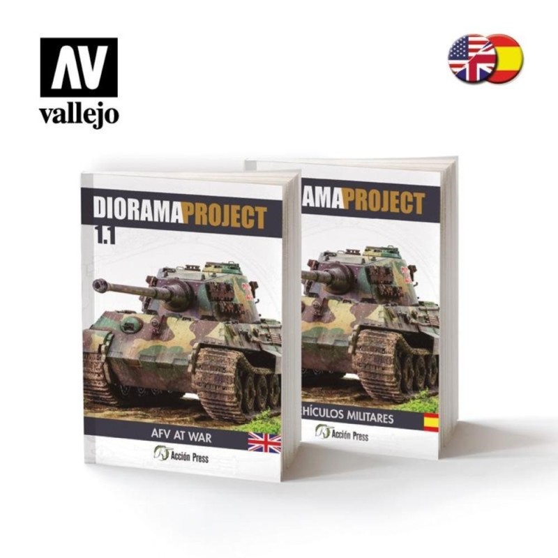 Diorama Project 1.1 AFV at War (libro lingua inglese 120 pag.)