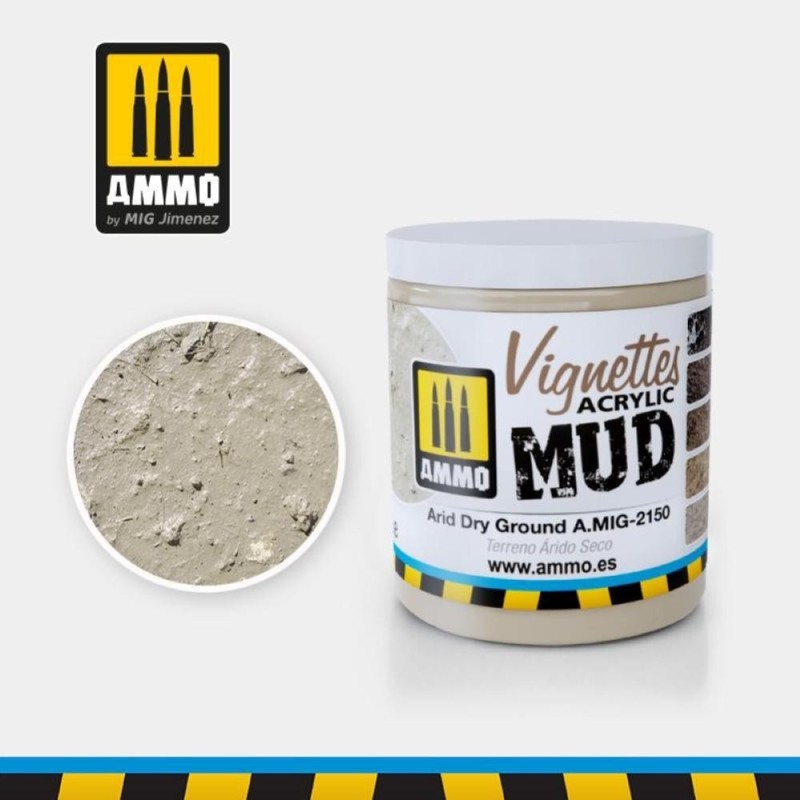 Pasta acrilica effetto TERRENO ARIDO - 100ml