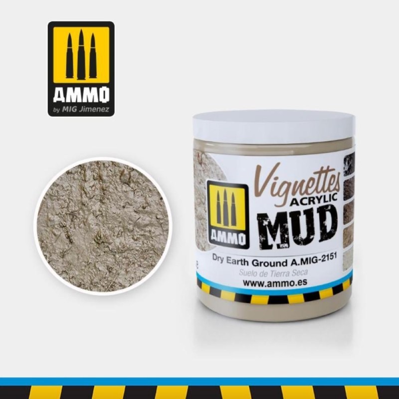Pasta acrilica effetto TERRENO SECCO - 100ml