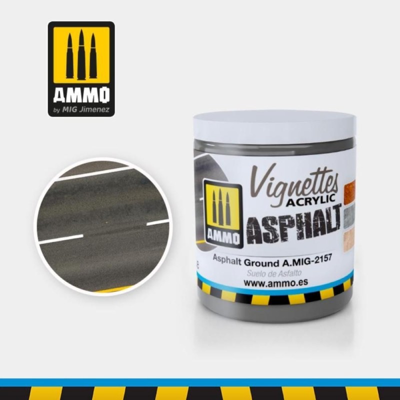 Pasta acrilica effetto Asfalto - 100ml