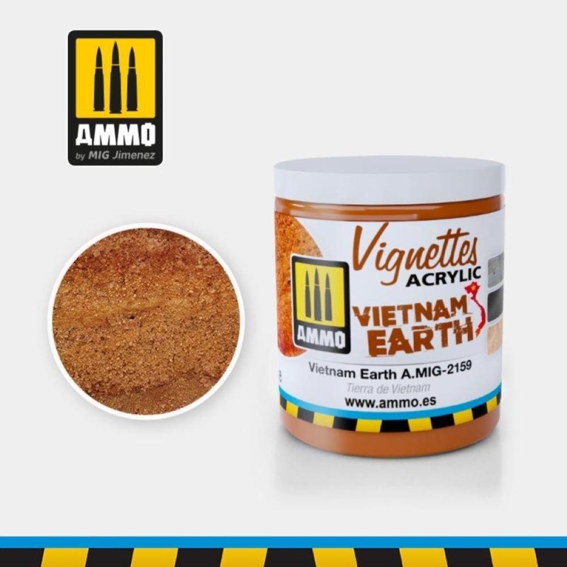 Pasta acrilica effetto Terreno del Vietnam - 100ml