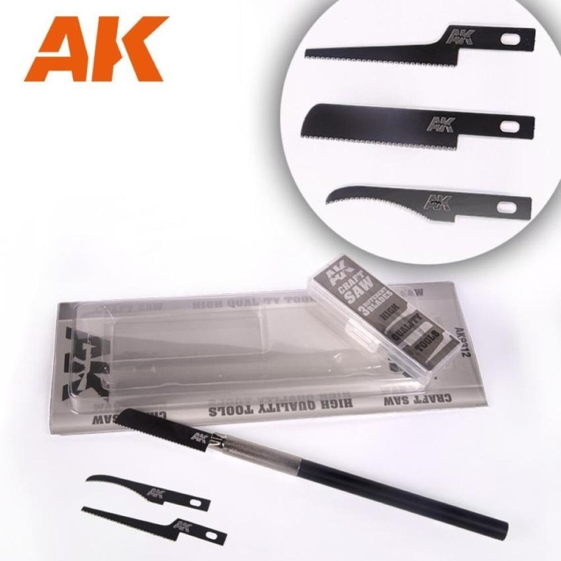 Set seghe artigianali (3 lame)