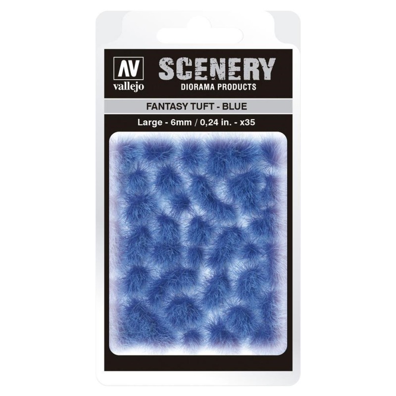 Scenery Fantasy Tuft - Blue size Large