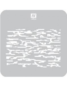 Stencils Pixelated Modern Camo 2