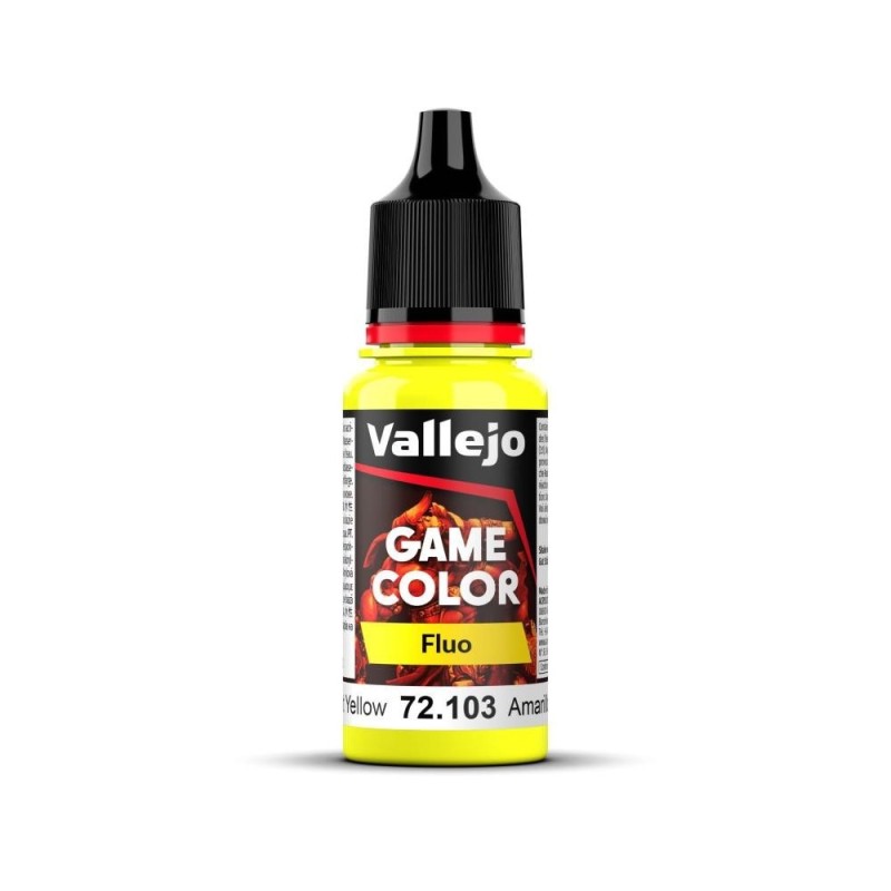 Game Color Fluo Fluorescent Yellow 18 ml (101)