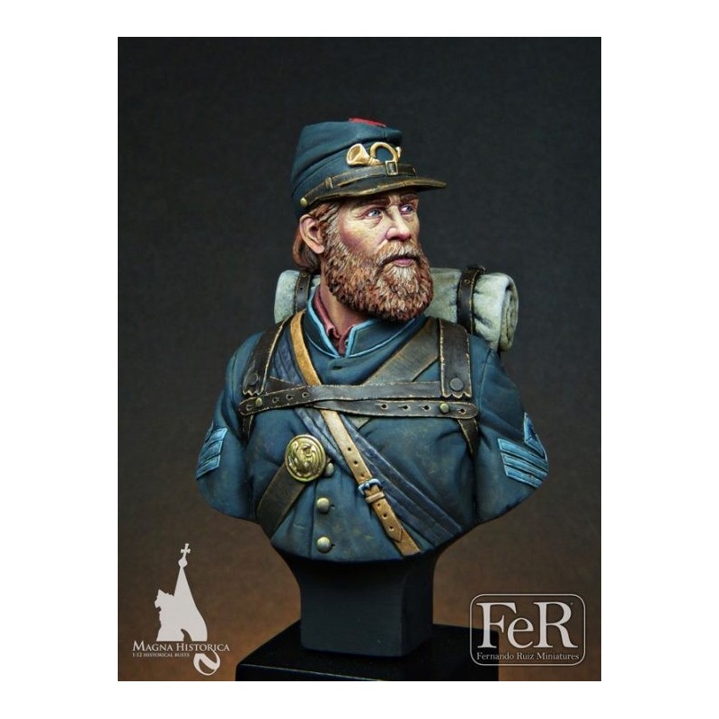 First Sergeant, 20th Maine Gettysburg, 1863 (1/12)