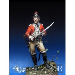 17th British Light Dragoon Trooper, Long Island, 1775 (75mm)