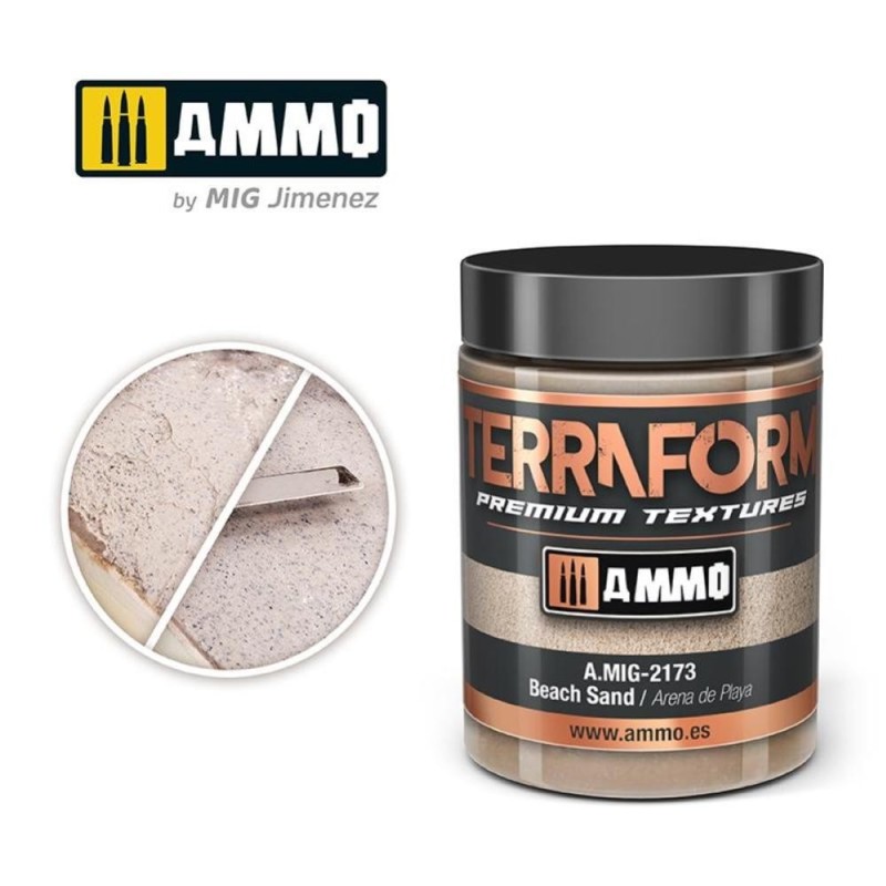 Pasta acrilica TERRAFORM Beach Sand - 100ml