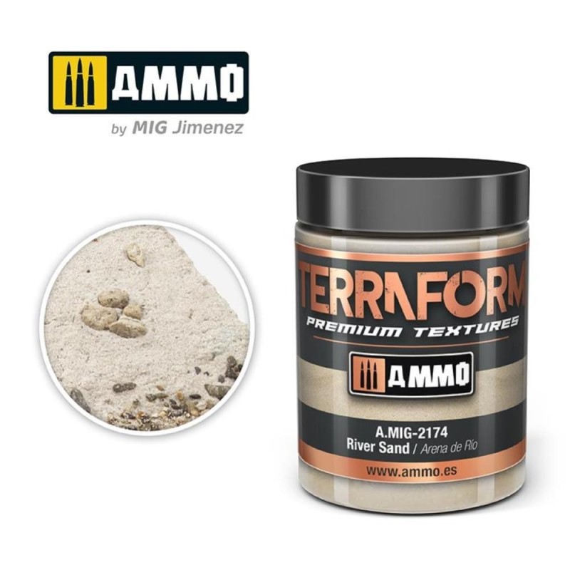 Pasta acrilica TERRAFORM River Sand - 100ml