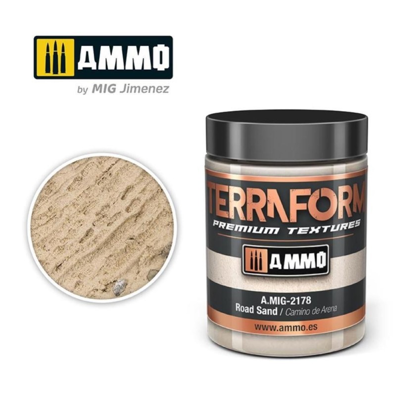 Pasta acrilica TERRAFORM Road Sand - 100ml