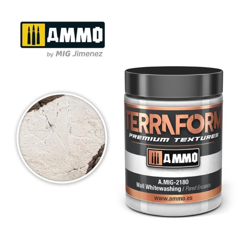 Pasta acrilica TERRAFORM Wall Whitewashing - 100ml