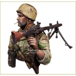 WWII German Paratroopers (busto 1/10)