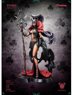 Flora – Queen of Clubs (75mm) 2