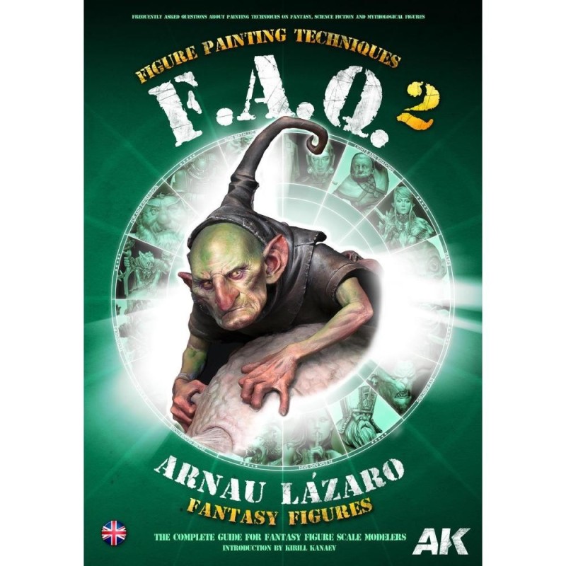 FAQ 2 Fantasy Figures Painting Techniques By Arnau Lázaro - Inglese 320 pagine. Copertina semirigida.