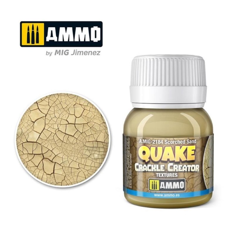 Quake Crackle Creator Textures Scorched Sand 40ml