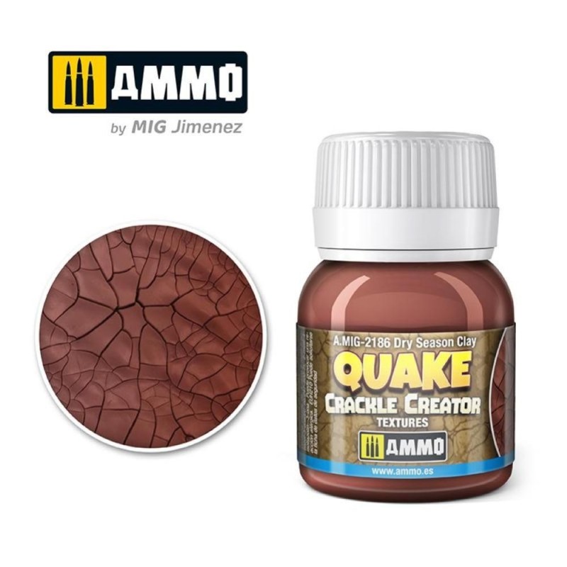 Quake Crackle Creator Textures Dry Season Clay 40ml
