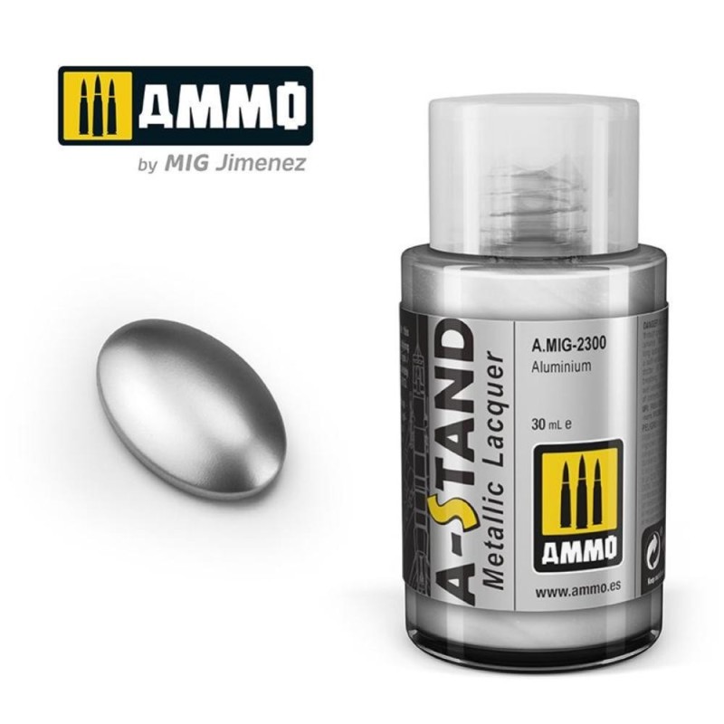 A-STAND Aluminium - 30ml colore a smalto per aerografo