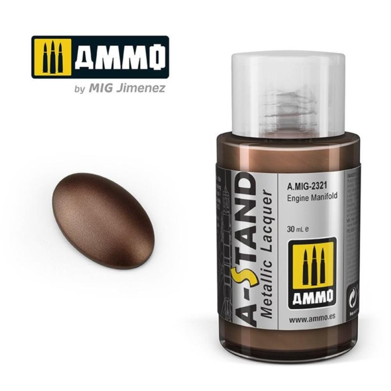 A-STAND Engine Manifold - 30ml colore a smalto per aerografo