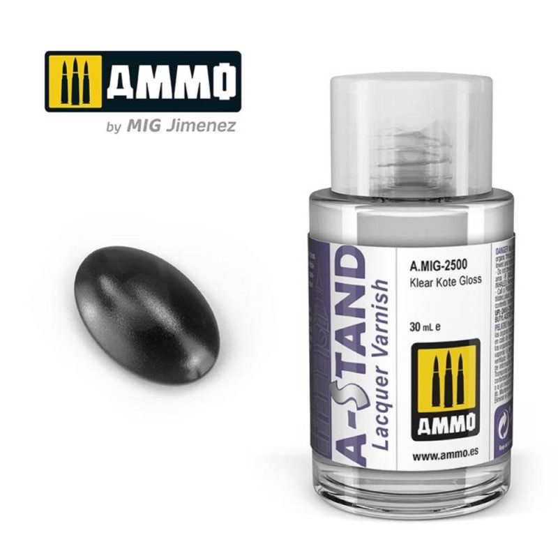 A-STAND Klear Kote Gloss - 30ml colore a smalto per aerografo