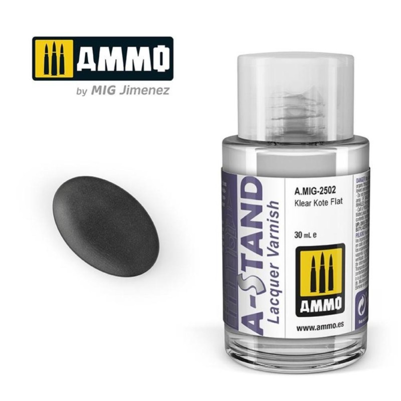 A-STAND Klear Kote Flat - 30ml colore a smalto per aerografo