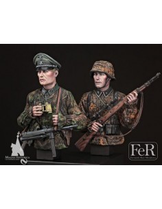 Waffen-SS Patrol, Russia,...